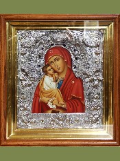 Икона Божией Матери «Почаевская». Сертификат 21