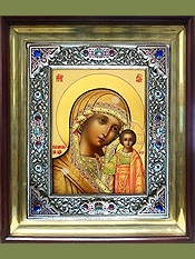 Икона Божией Матери «Казанская». Сертификат 101