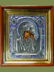 Икона Божией Матери «Казанская». Сертификат 11а