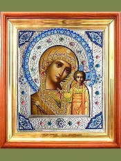 Икона Божией Матери «Казанская». Сертификат 156