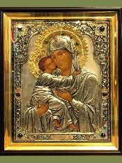 Икона Божией Матери «Владимирская». Сертификат 193