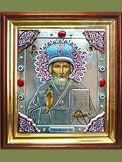 Икона Святителя Николая Чудотворца. Сертификат 257