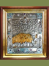 Икона Сорока мучеников Севастийских. Сертификат 32