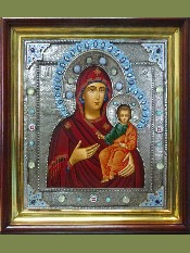 Икона Божией Матери «Смоленская». Сертификат 36