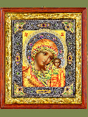 Икона Божией Матери «Казанская». Сертификат 398