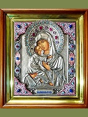Икона Божией Матери «Владимирская». Сертификат 42