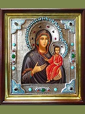 Икона Божией Матери «Смоленская». Сертификат 49
