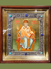 Икона «Свт. Спиридон Тримифунтский». Сертификат 82