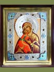 Икона Божией Матери «Владимирская». Сертификат 98