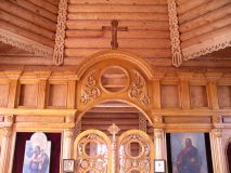 г.Арзамас, подворье Свято-Никольского женского монастыря, иконостас храма Иоанна Крестителя
