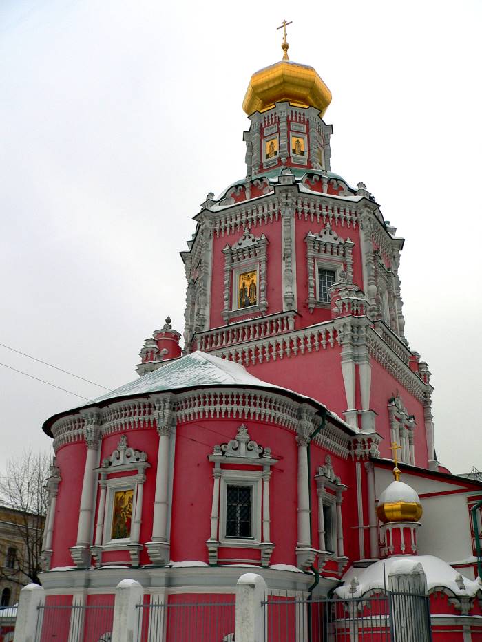 Храм Богоявления Господня бывшего Богоявленского монастыря, г.Москва.