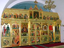 Иконостасы в соборе Рождества Пресвятой Богородицы, Зачатьевский женский монастырь, г.Москва