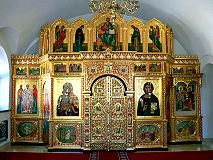 Иконостасы в соборе Рождества Пресвятой Богородицы, Зачатьевский женский монастырь, г.Москва