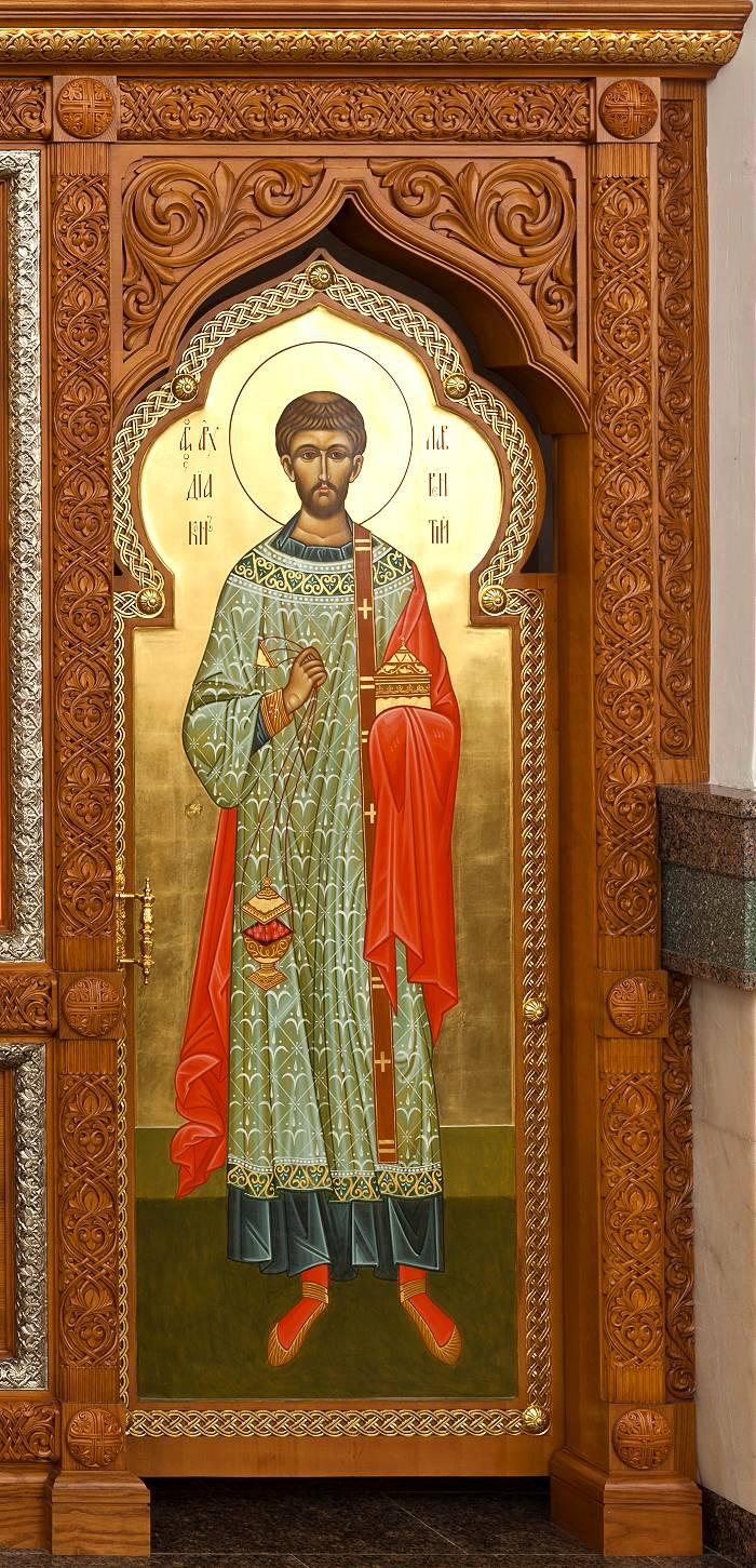 Иконостас Троицкого храма в Мансурово, Курская область