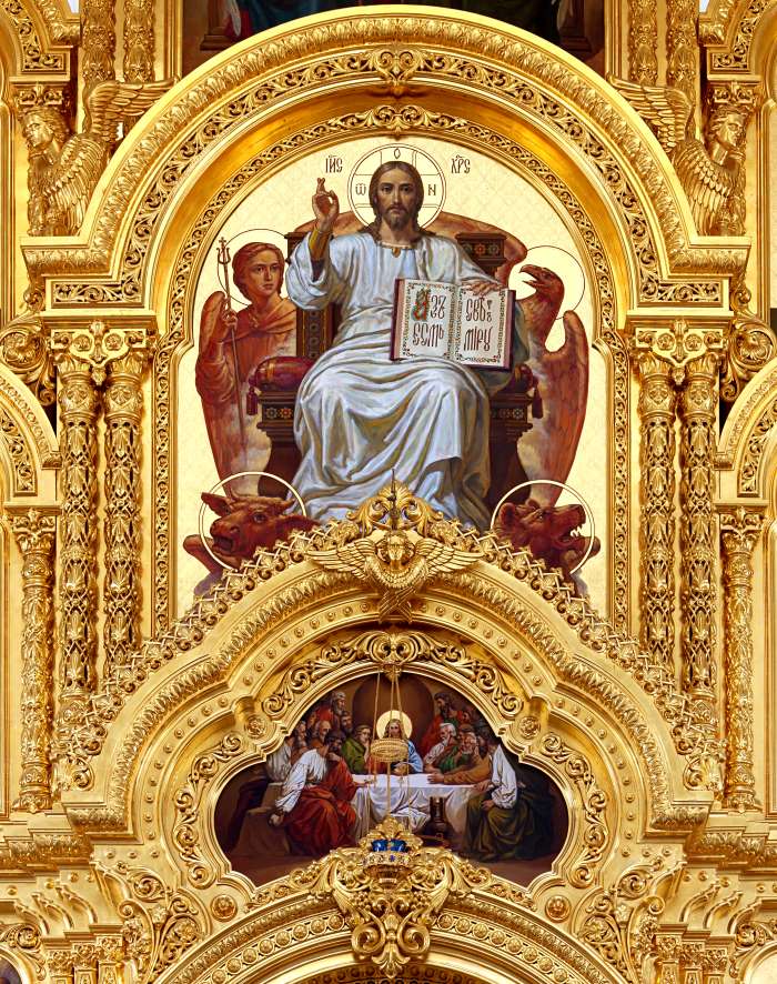 Фрагменты иконостаса собора Рождества Пресвятой Богородицы, Курская-Коренная пустын