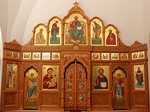 Иконостас Покровского храма, с.Нижняя Колыбелька, Липецкая область