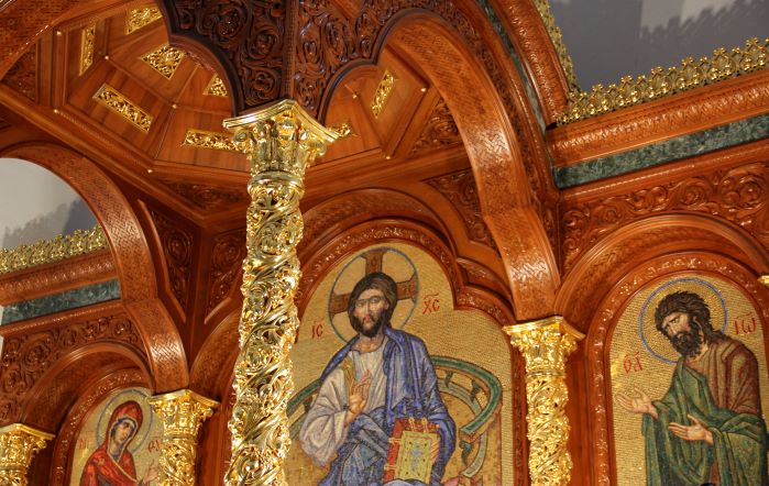 Сень в алтаре Благовещенского собора, Воронеж
